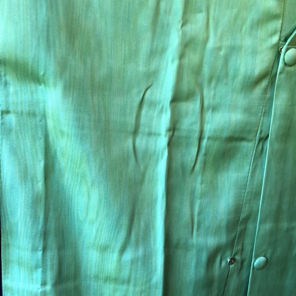 Long vintage michiyuki nylon rain coat - Picture 5 of 6